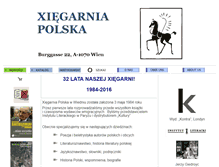 Tablet Screenshot of ksiegarnia-polska.com